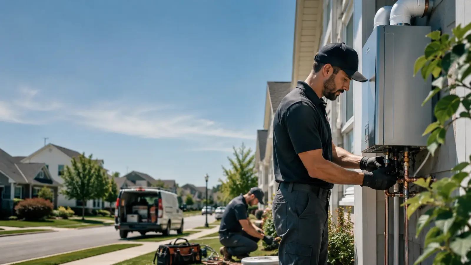 Tankless Water Heater Installation in Normangee, TX
